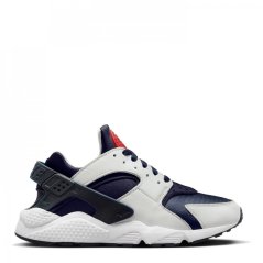 Nike Air Huarache Shoes Navy/Red