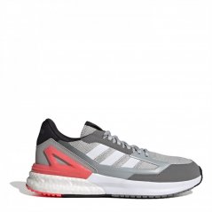 adidas Nebzed Super Boost Shoes Mens Runners Grey/White