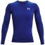 Under Armour HeatGear® Long Sleeve Men's Royal/White