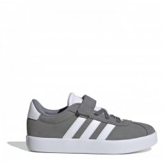 adidas Vl Court 3.0 Shoes Child Boys Grey/White