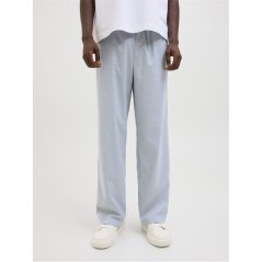 Jack and Jones Men's Bill Open Hem Fleece Joggers Grey Melange