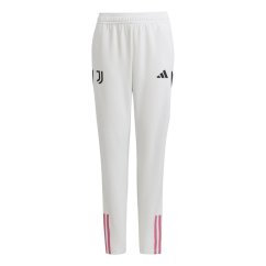 adidas Juventus Tiro 23 Training Tracksuit Bottoms 2023 2024 Juniors White