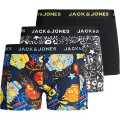 Jack and Jones Kids' Skull Pack Trunks Black