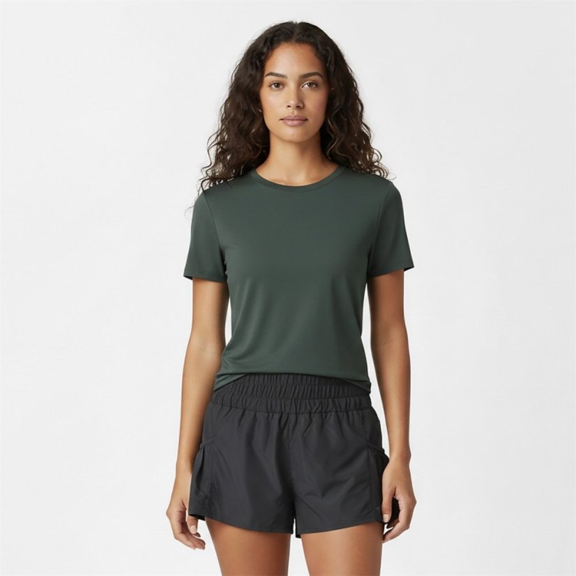 USA Pro Essential Tee Womens Khaki