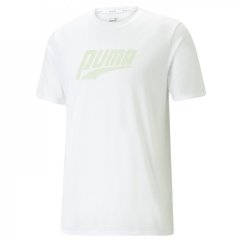 Puma Run Favourite Short Sleeve Performance pánske tričko Puma White