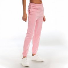 Light and Shade High Waist Cuffed Joggers Ladies Pink