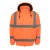 Dunlop Men's Waterproof Reflective Long Sleeve Hi-Vis Jacket Orange