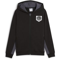 Puma Unisex Kids' Active Full-Zip Hoodie Puma Black