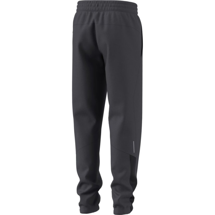 adidas Kids' Closed Hem Poly Joggers Grey