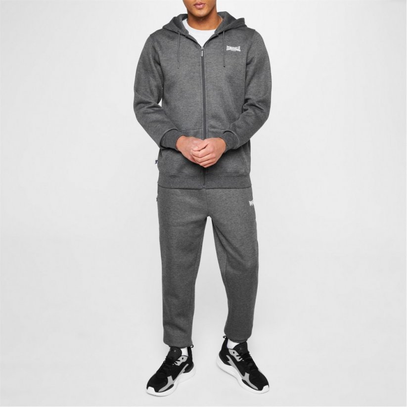 Lonsdale Essential Joggers Mens Charcoal M