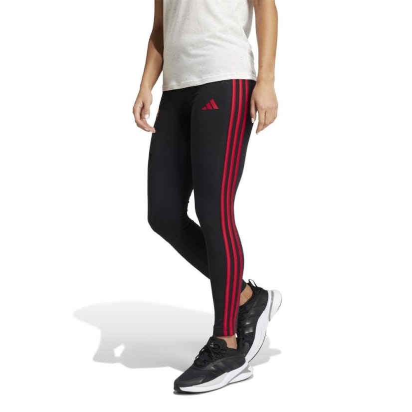 adidas Manchester United Leggings Womens Black