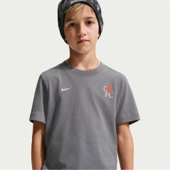 Nike Kids' Chelsea Licensed Short Sleeve T-Shirt Grey/Orange