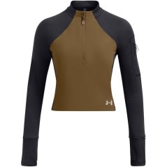 Under Armour Women's Trail Long Sleeve Performance Running Top ANTHRACITE / CO
