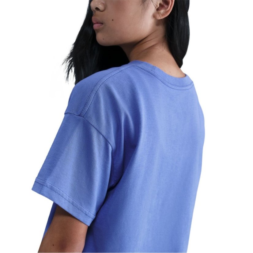 Nike Sportswear Big Kids' (Girls') T-Shirt Blue