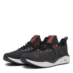 Puma Pacer 23 Low-Top Trainers Mens Black/Red