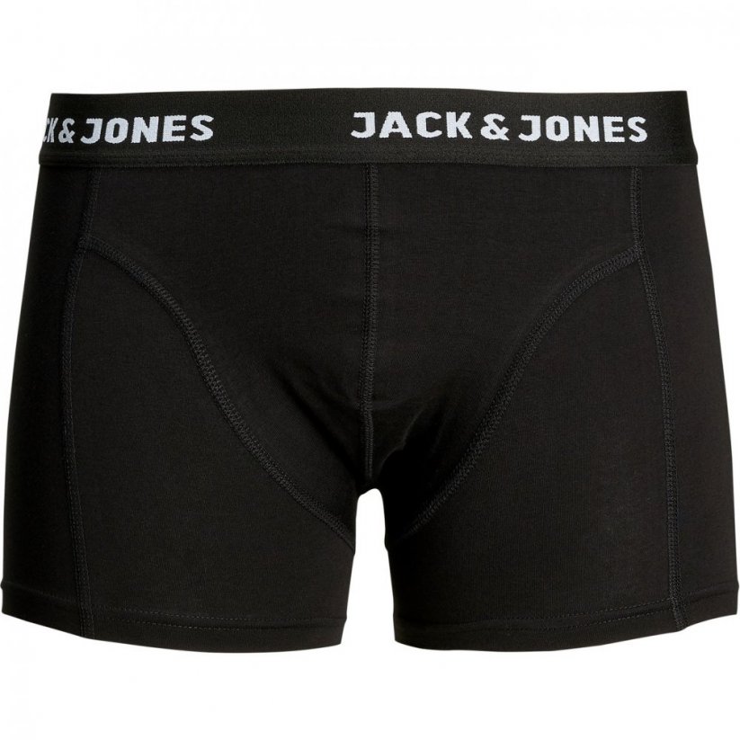 Jack and Jones Anthony 3-Pack Boxer Trunk Mens Black