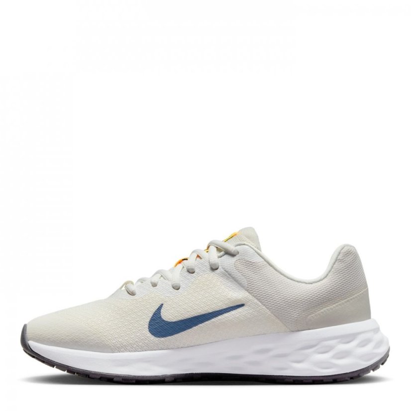 Nike Revolution 6 Junior Running Shoes White/Blue