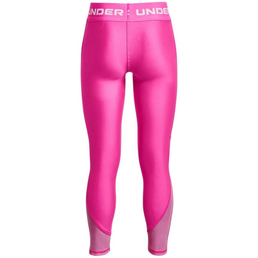 Under Armour Kids' Performance Gym Legging RebelPink/White
