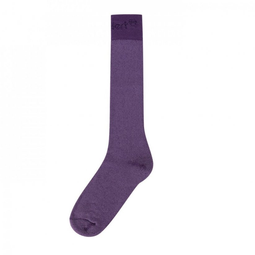 Gelert Welly Socks Ladies Purple
