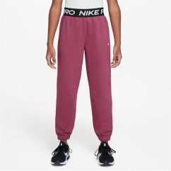 Nike Pro Dri-FIT Jogging Bottoms Juniors Sweet Beet