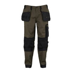 Dunlop On Site Work Trousers Mens Khaki