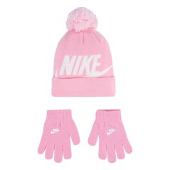 Nike Hat/Glove Set Juniors Pink