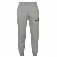 Puma No 1 Logo Jogging Pants Mens Grey