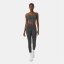 USA Pro UP Seamless Adjustable Sports Bra Charcoal