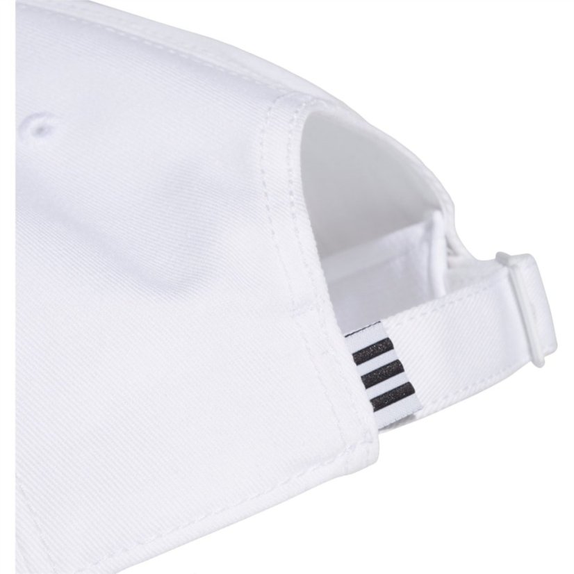 adidas 3-Stripes Baseball Cap White/Black