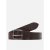 Jack and Jones Men's Victor Leather Belt Black Coffee