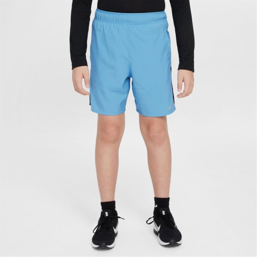Nike Dri-FIT Challenger Big Kids' (Boys') Training Shorts Blue Beyond