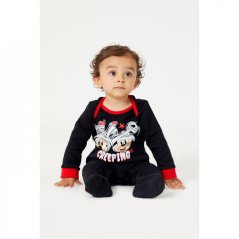 Character Mouse Baby Disney Halloween Sleepsuit Black/Red