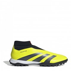 adidas Predator 24 League Laceless Turf Boots Yellow/Blk/Red
