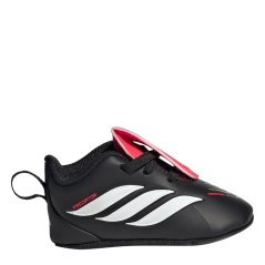 adidas Predator Crib Astro Turf Football Boots Black/Red