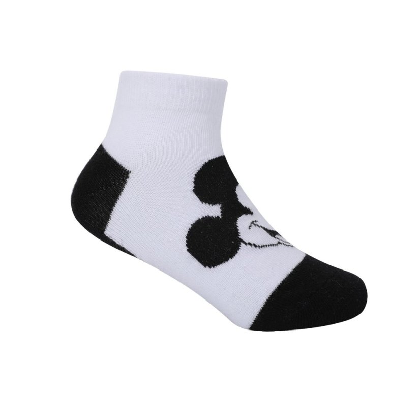 Character Trainer Sock 5pk Children Mickey Mouse