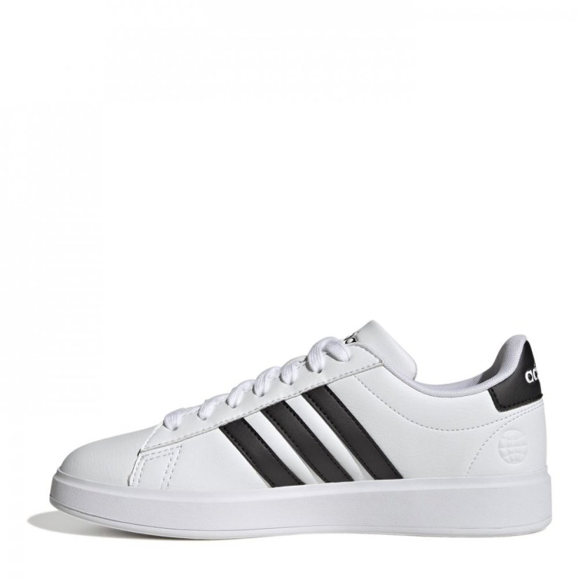 adidas Womens Grand Court Sneakers White/Black