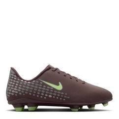 Nike Mercurial Vapor 16 Club Juniors Firm Ground Football Boots Plum/Silver