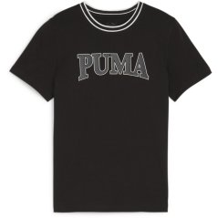 Puma Squad Tee B T-Shirt Boys Puma Black