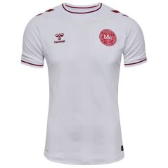 Hummel Denmark Away Shirt 2025 Adults White