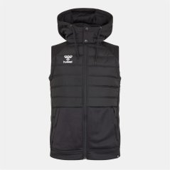 Hummel Unisex Adults Sideline 99 Weather-Resistant Managers Football Jacket Black