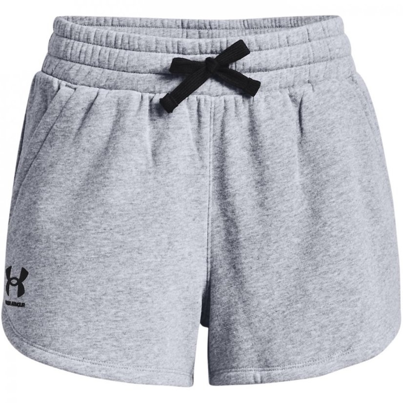 Under Armour Armour Rival Fleece Shorts Womens Grey