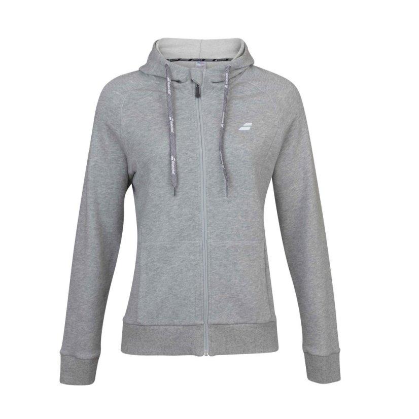 Babolat Kids' Performance Moisture-Wicking Weather-Resistant Training Jacket High Rise Hthr