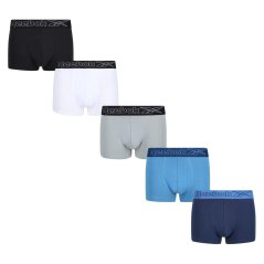 Reebok 5 Pack Logo Boxer pánske šortky Multi