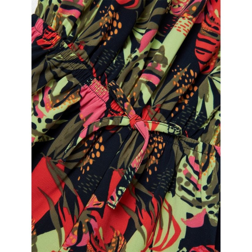 Name It Kids' Short-Sleeve Playsuit Sapphire/Tropic