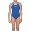 Arena Girls Sports Swimsuit Solid Swim Pro Royal White