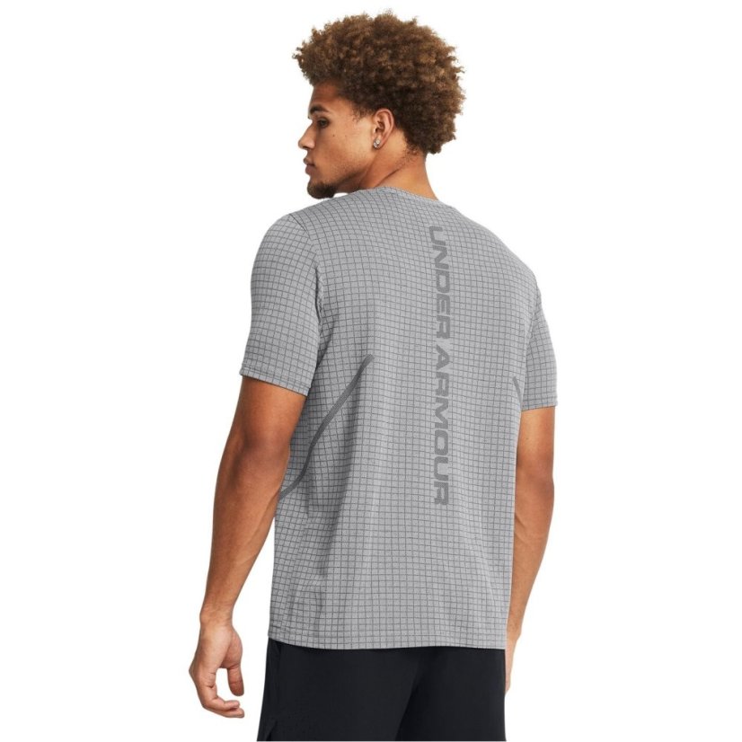 Under Armour Seamless Short Sleeve Mens Grey