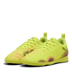 Puma Unisex Kids' Future 8 Play It Indoor Football Boots Yellow Alert