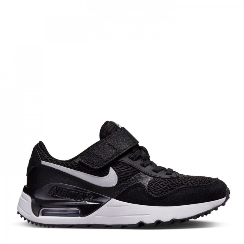 Nike Air Max SYSTM Little Kids' Shoes Black/White