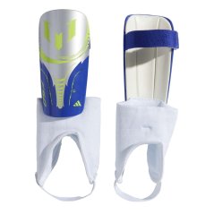 adidas Junior Messi Shin Pad Silver Met.