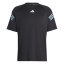adidas 3 Stripe pánske tričko Black